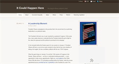 Desktop Screenshot of itcouldhappenhere.com
